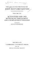 Copertina  Activities : 1929-1931 : rethinking employment and unemployment policies 