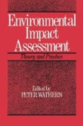 Copertina  Environmental impact assessment