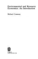 Copertina  Environmental and resource economics