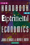 Copertina  The handbook of experimental economics