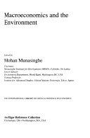 Copertina  Macroeconomics and the environment