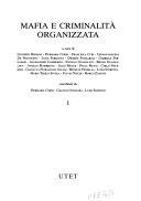 Copertina  Mafia e criminalità organizzata