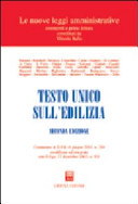 Copertina  Testo unico sull'edilizia
