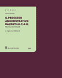 Copertina  Il processo amministrativo davanti al T.A.R.