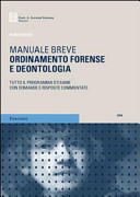Copertina  Ordinamento forense e deontologia : manuale breve 