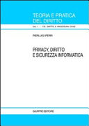 Copertina  Privacy, diritto e sicurezza informatica