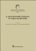 Copertina  Il regionalismo italiano in cerca di riforme