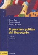 Copertina  Il pensiero politico del Novecento