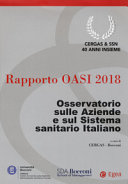 Copertina  Rapporto OASI 2018 : Osservatorio sulle aziende e sul sistema sanitario italiano