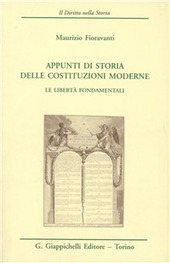 Copertina  Appunti di storia delle costituzioni moderne