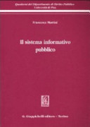Copertina  Il sistema informativo pubblico
