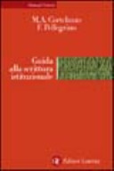 Copertina  Guida alla scrittura istituzionale