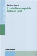 Copertina  Il controllo manageriale degli enti locali