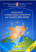 Copertina  Autonomia e tutela delle minoranze nel Trentino-Alto Adige