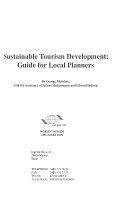 Copertina  Sustainable tourism development